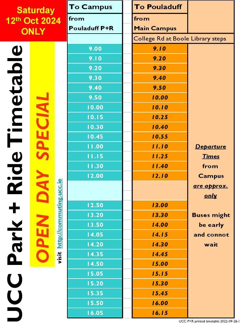 Park and Ride 2024 Park and Ride 2024