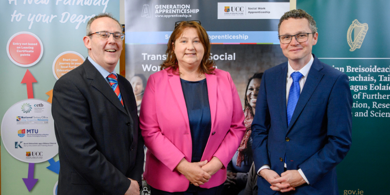 Minister O’Donovan announces launch of new educational pathways in social work