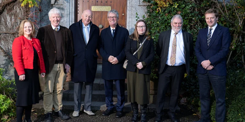 Visit of Duke of Devonshire to mark the donation of The Book of Lismore