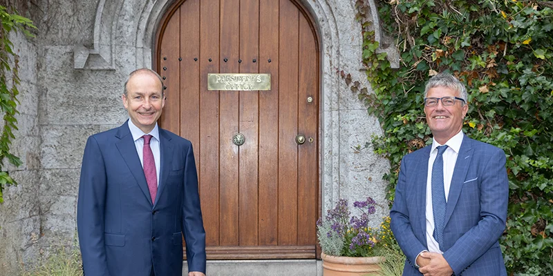 Visit from An Taoiseach Micheál Martin to UCC