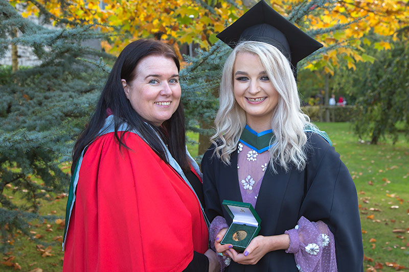 Dr Sinéad Kerins, School of Biochemistry and Cell Biology, UCC and Róisín Cassidy.