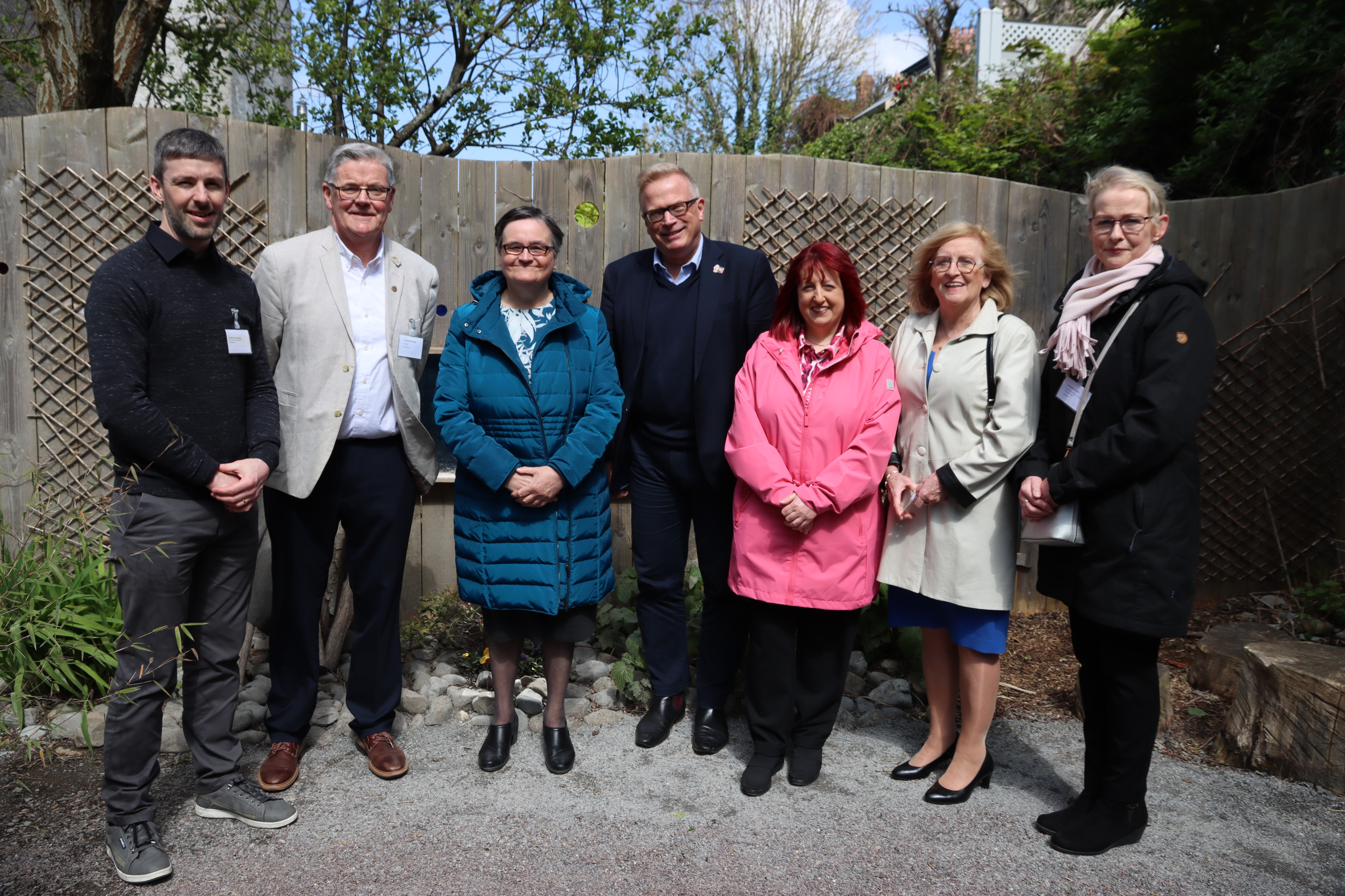 Dr Mark Prendergast, Joint Head of School of Education; Dr Domnall Fleming, Chair School of Education Community Engagement Committee; Dr Maura Cunneen, Joint Programme Director EYCS; Prof Chris Williams, Head of College of Arts, Celtic Studies and Social Sciences; Ms Marcella Towler, Lecturer EYCS; Prof Kathy Hall, Joint Head of School of Education; Dr Jacqueline Fallon, NCCA. Dr Mark Prendergast, Joint Head of School of Education; Dr Domnall Fleming, Chair School of Education Community Engagement Committee; Dr Maura Cunneen, Joint Programme Director EYCS; Prof Chris Williams, Head of College of Arts, Celtic Studies and Social Sciences; Ms Marcella Towler, Lecturer EYCS; Prof Kathy Hall, Joint Head of School of Education; Dr Jacqueline Fallon, NCCA.