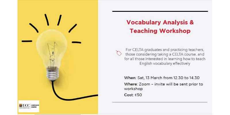 English Vocabulary Teaching Workshop