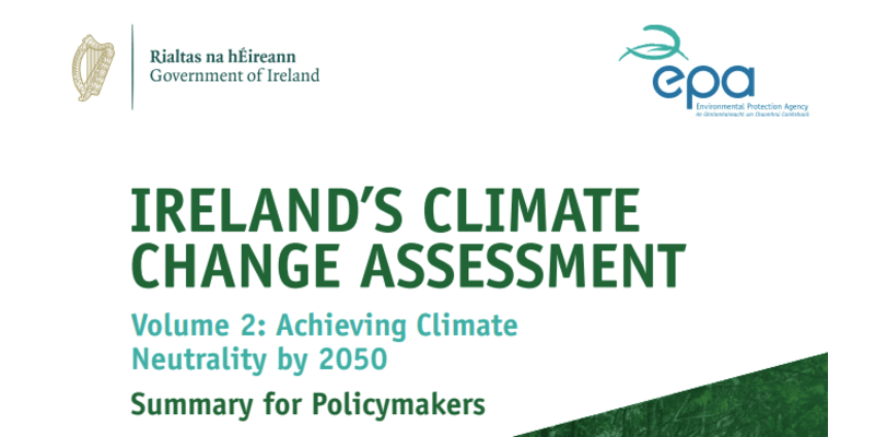 Ireland’s Climate Change Assessment Report Volume 2 