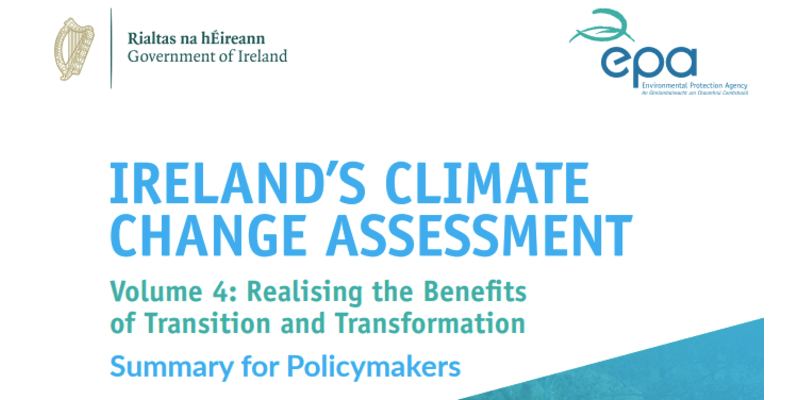 Ireland’s Climate Change Assessment Report - Volume 4 