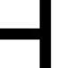Letter H written in Ogham Letter H written in Ogham
