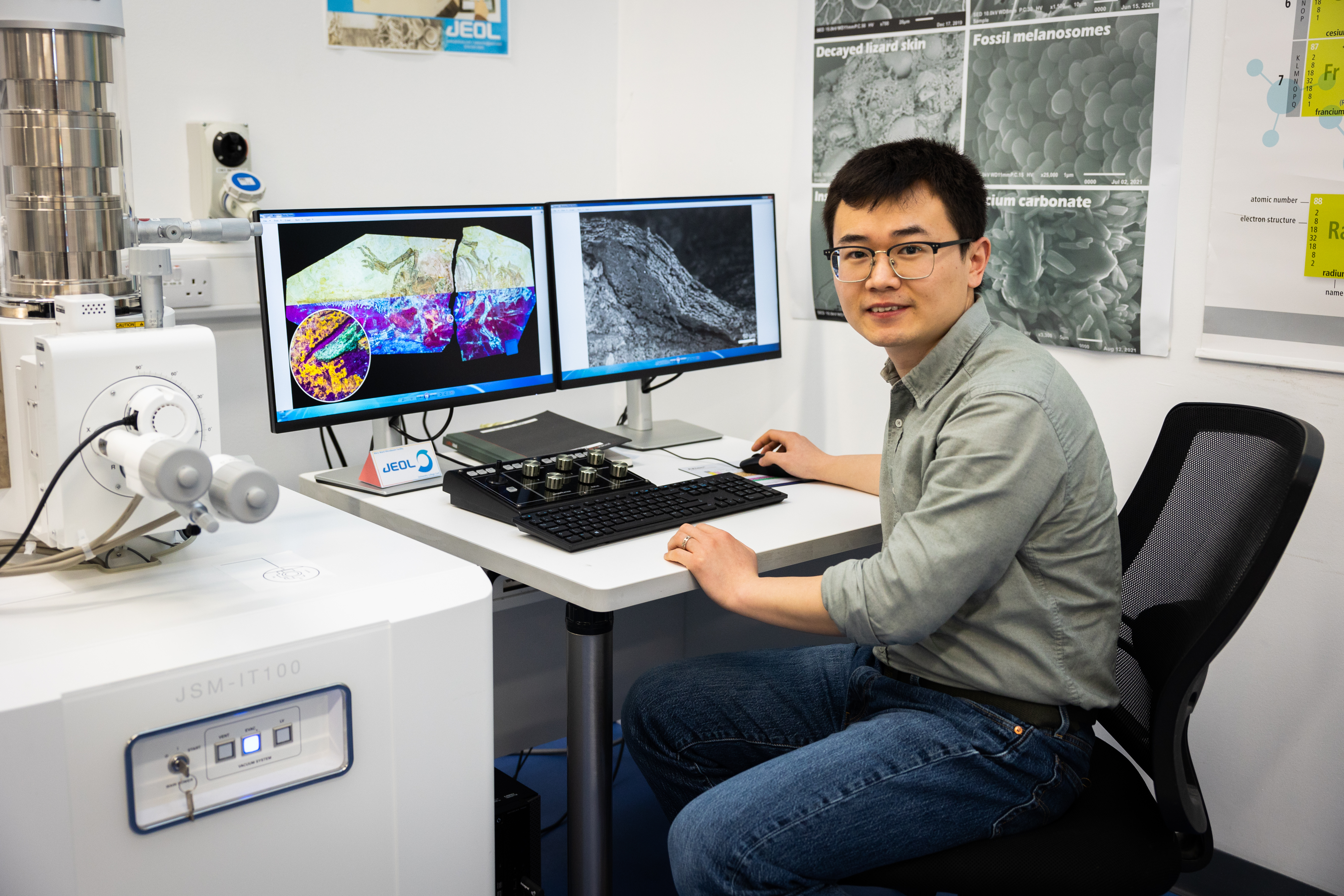 Zixiao’s discovery on dinosaur skin published in Nature Communications!