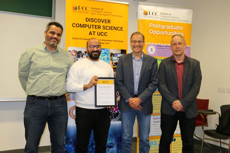 CSIT Best Paper awarded to Mohamed Seliem