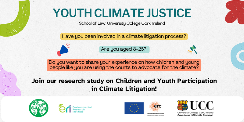 Join Our Global Study on Youth-Led Climate Litigation! 