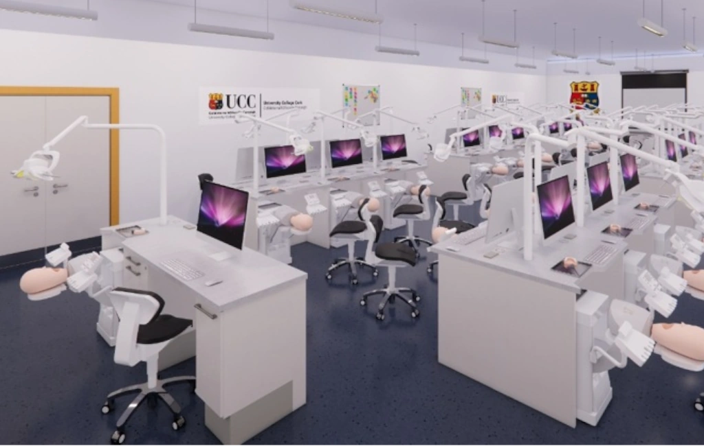 Simulation of new lab facilities for the refurbishment of the Cork University Dental School Simulation of new lab facilities for the refurbishment of the Cork University Dental School