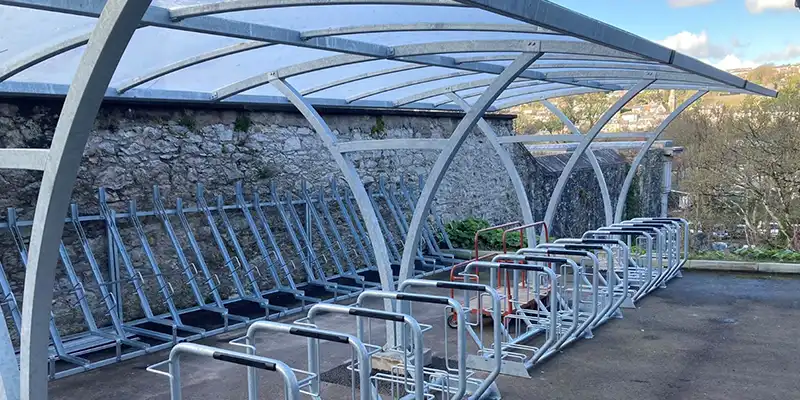 New Cycle Parking Facilities on Main Campus