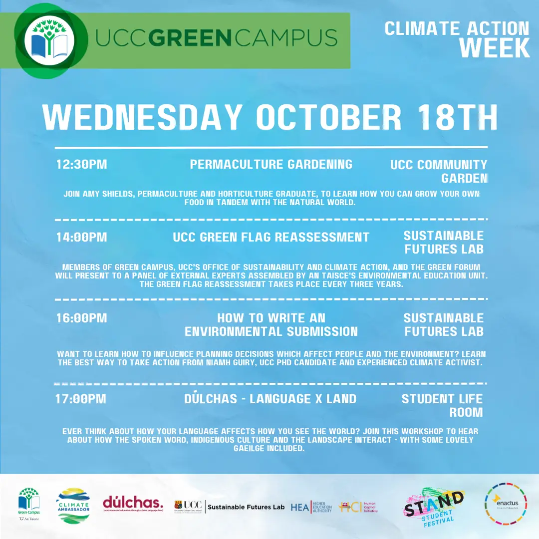 List of events for Wednesday 18 Oct List of events for Wednesday 18 Oct