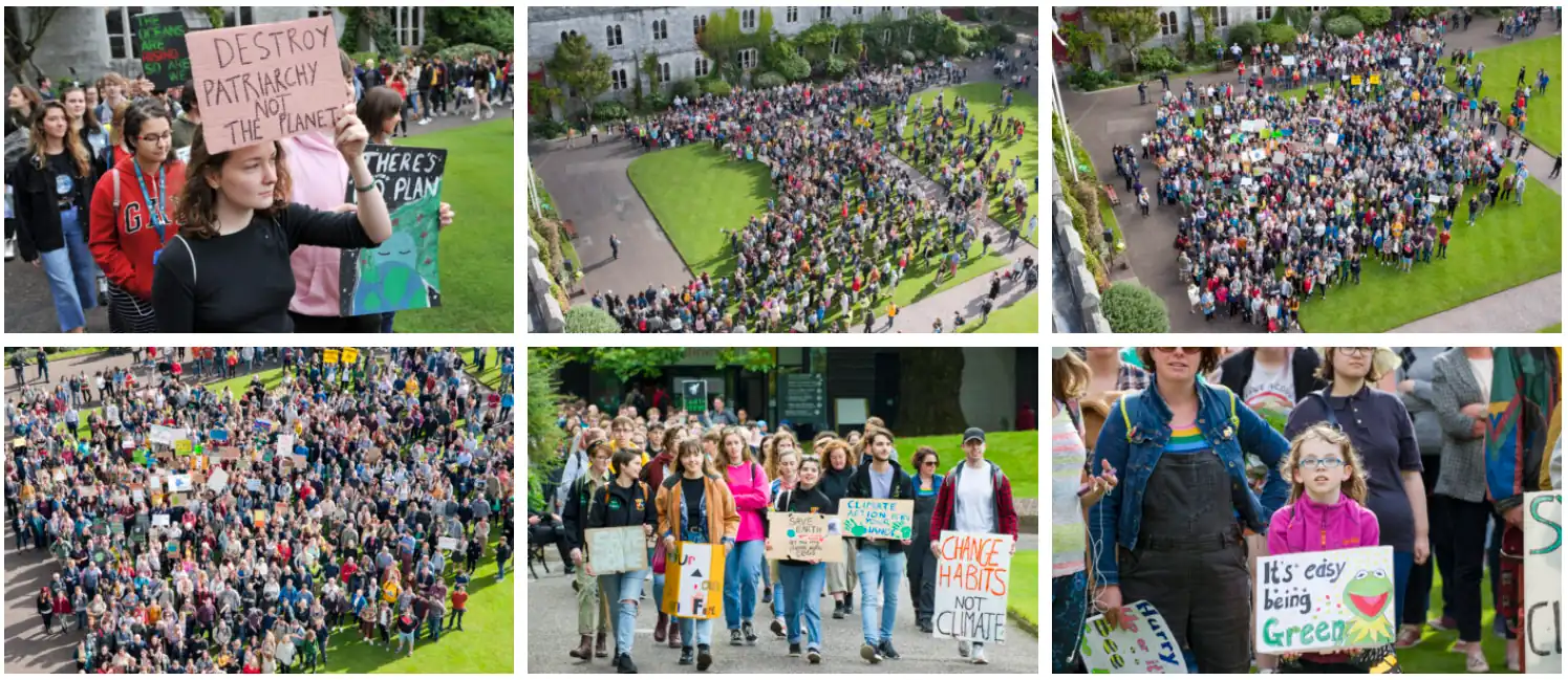 UCC students striking for climate change