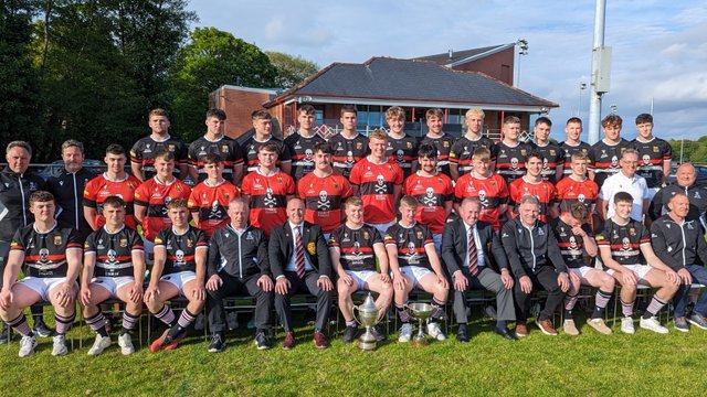 Squad photo of UCC Rugby U20's and U21's Squad photo of UCC Rugby U20's and U21's